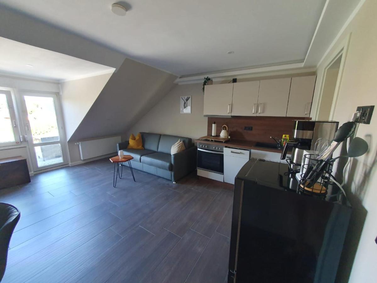 Neumuehler Hof- Ferienwohnung "Benjamin" Mit Grosser Privater Dachterasse Und Guter Anbindung In Die City ชเวียรีน ภายนอก รูปภาพ
